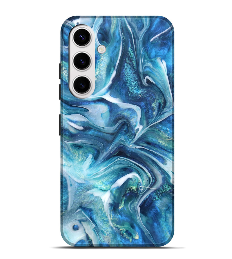 Galaxy S25 Plus ResinArt Live Edge Phone Case - Arlo (Blue, 832035)
