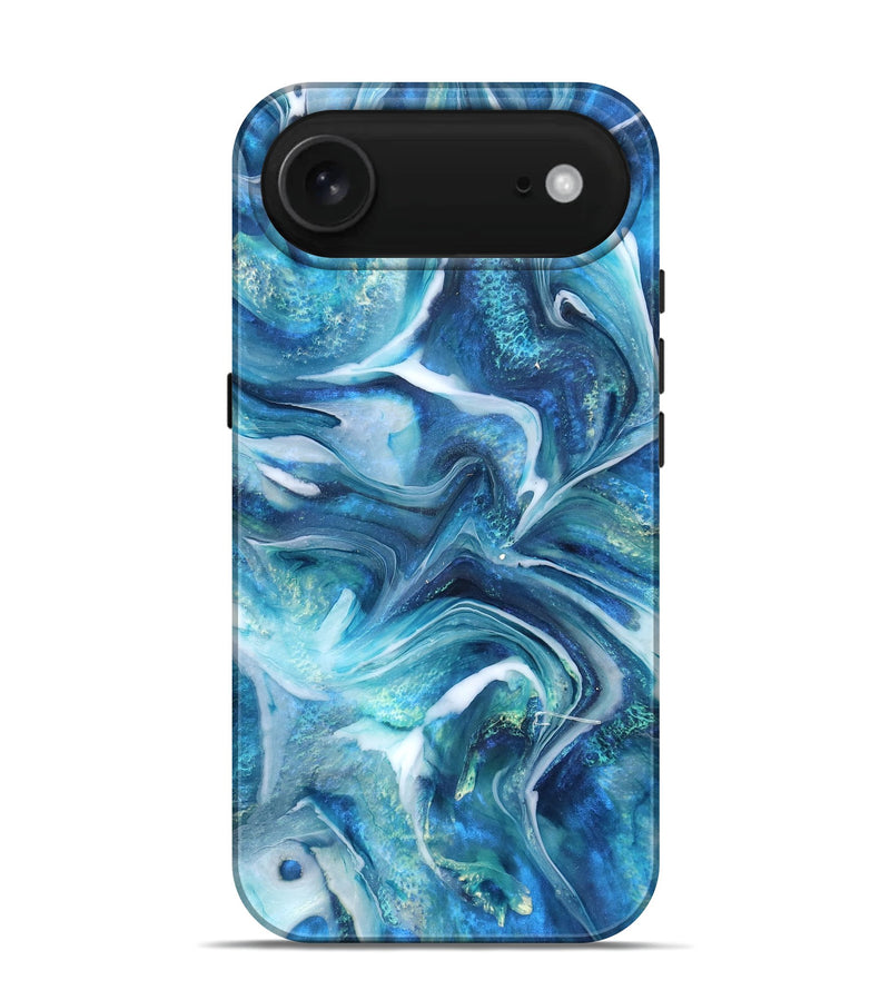 iPhone 17 Air ResinArt Live Edge Phone Case - Arlo (Blue, 832035)