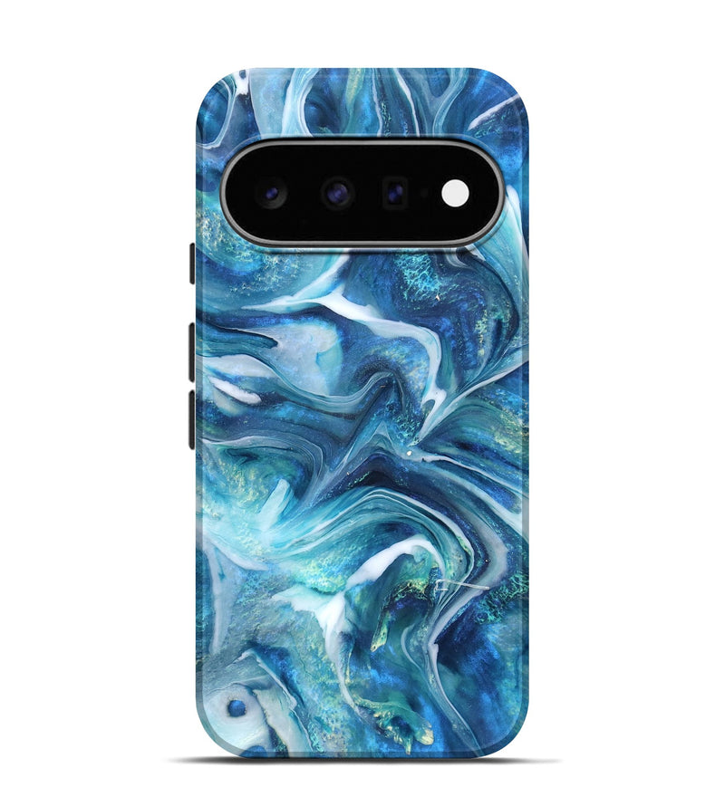 Pixel 11 Pro ResinArt Live Edge Phone Case - Arlo (Blue, 832035)