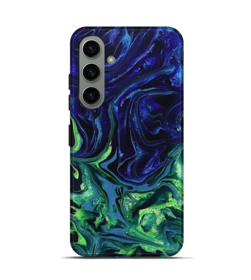 Galaxy S24 ResinArt Live Edge Phone Case - Isidore (Blue, 832040)