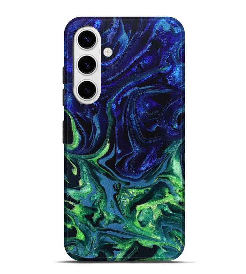 Galaxy S25 Plus ResinArt Live Edge Phone Case - Isidore (Blue, 832040)
