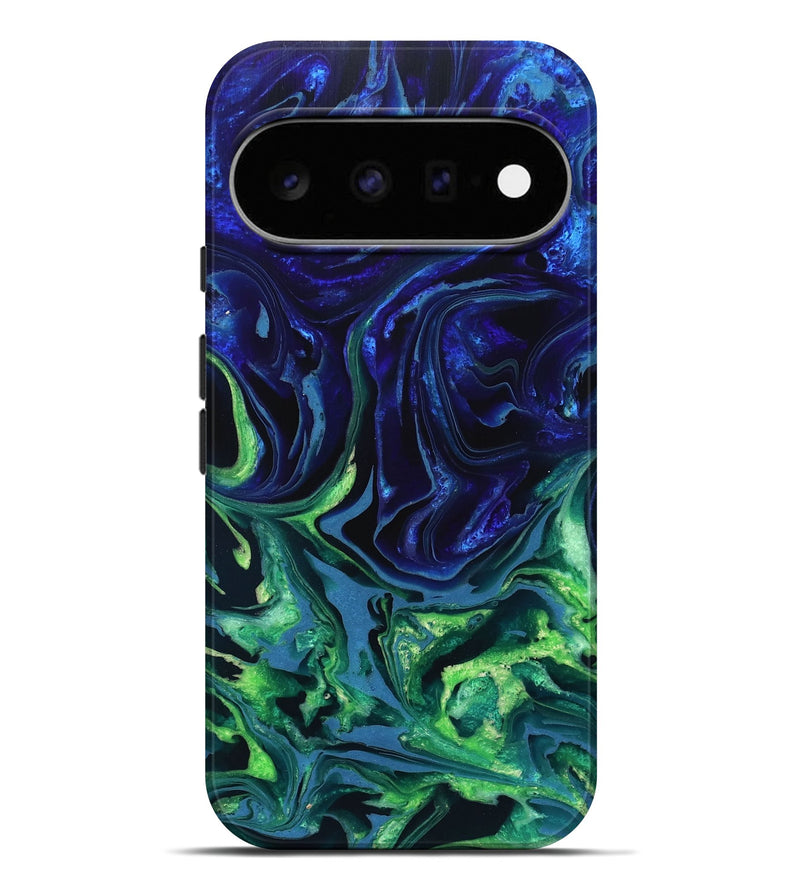 Pixel 11 Pro XL ResinArt Live Edge Phone Case - Isidore (Blue, 832040)