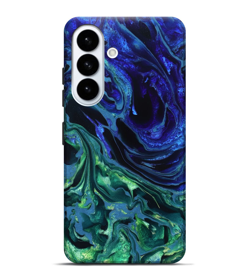 Galaxy S26 Plus ResinArt Live Edge Phone Case - Stone (Blue, 832042)
