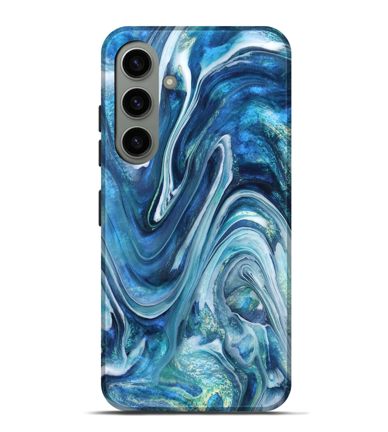 Galaxy S24 Plus ResinArt Live Edge Phone Case - Beckett (Blue, 832046)