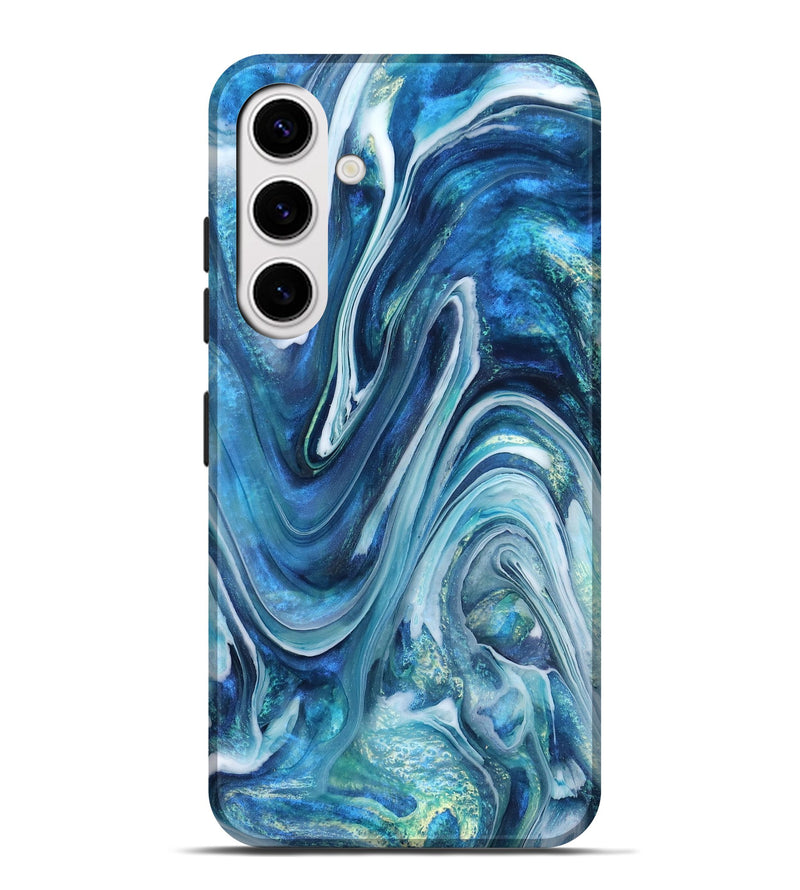Galaxy S25 Plus ResinArt Live Edge Phone Case - Beckett (Blue, 832046)