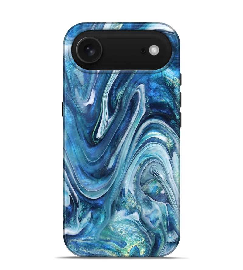iPhone 17 Air ResinArt Live Edge Phone Case - Beckett (Blue, 832046)