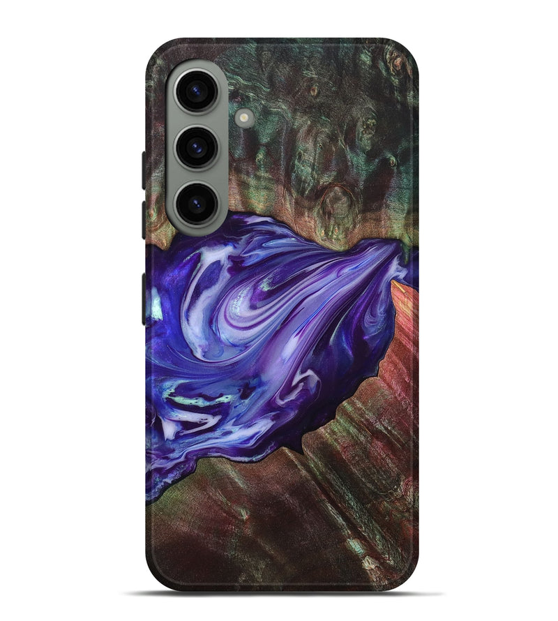 Galaxy S24 Plus Wood Live Edge Phone Case - Roxanna (Purple, 832047)