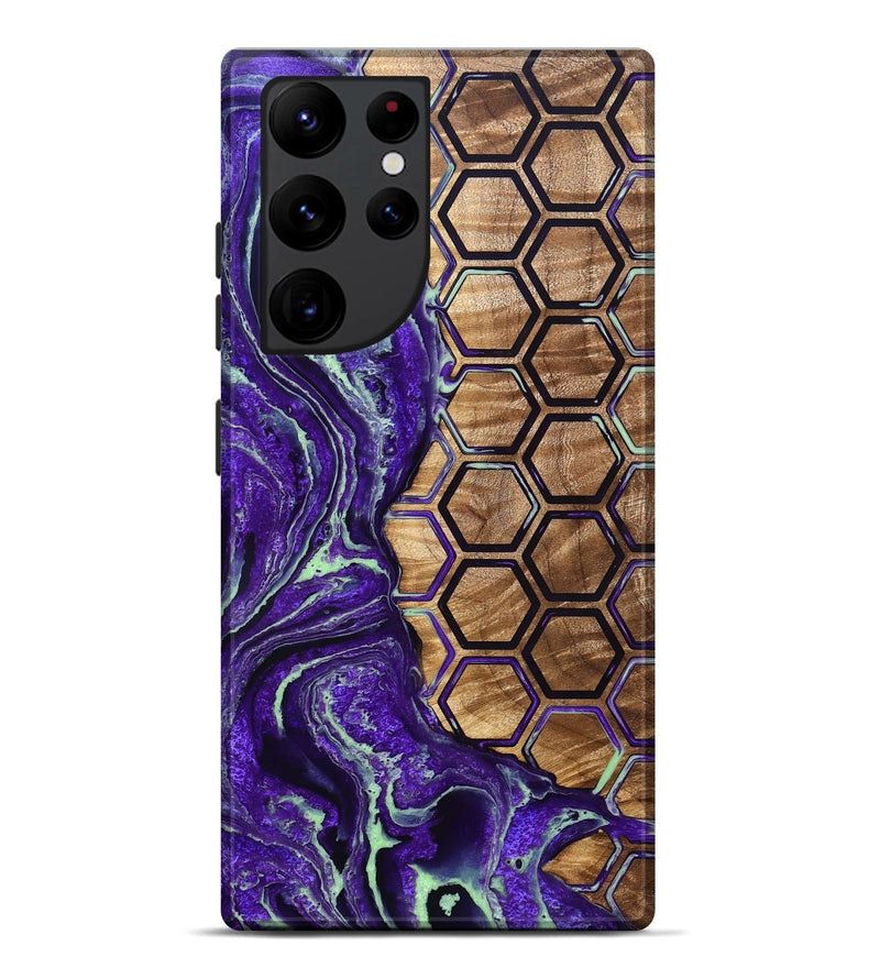Galaxy S22 Ultra Wood Live Edge Phone Case - Brandyn (Pattern, 832049)