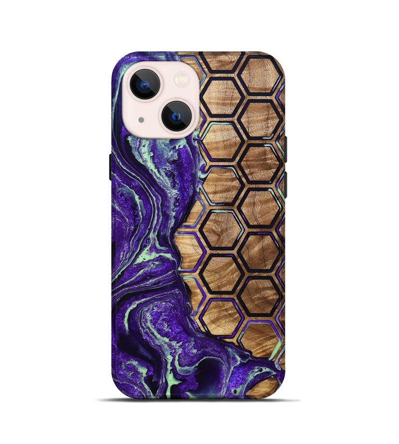 iPhone 13 mini Wood Live Edge Phone Case - Brandyn (Pattern, 832049)