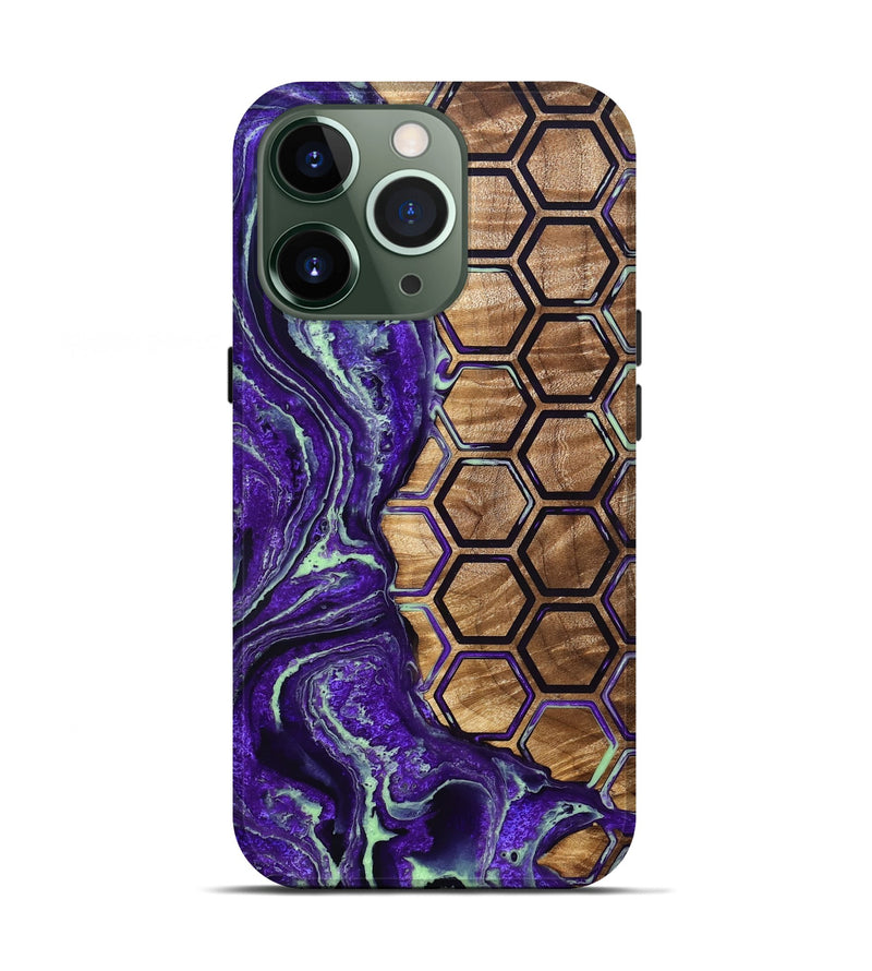 iPhone 13 Pro Wood Live Edge Phone Case - Brandyn (Pattern, 832049)