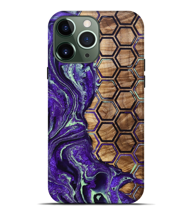 iPhone 13 Pro Max Wood Live Edge Phone Case - Brandyn (Pattern, 832049)