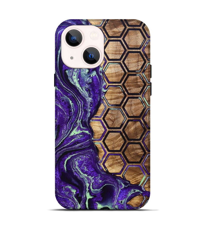 iPhone 14 Wood Live Edge Phone Case - Brandyn (Pattern, 832049)