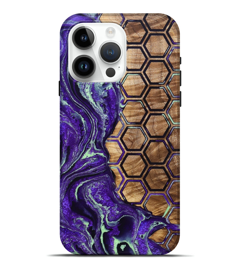 iPhone 15 Pro Max Wood Live Edge Phone Case - Brandyn (Pattern, 832049)