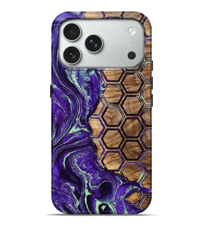 iPhone 18 Pro Max Wood Live Edge Phone Case - Brandyn (Pattern, 832049)