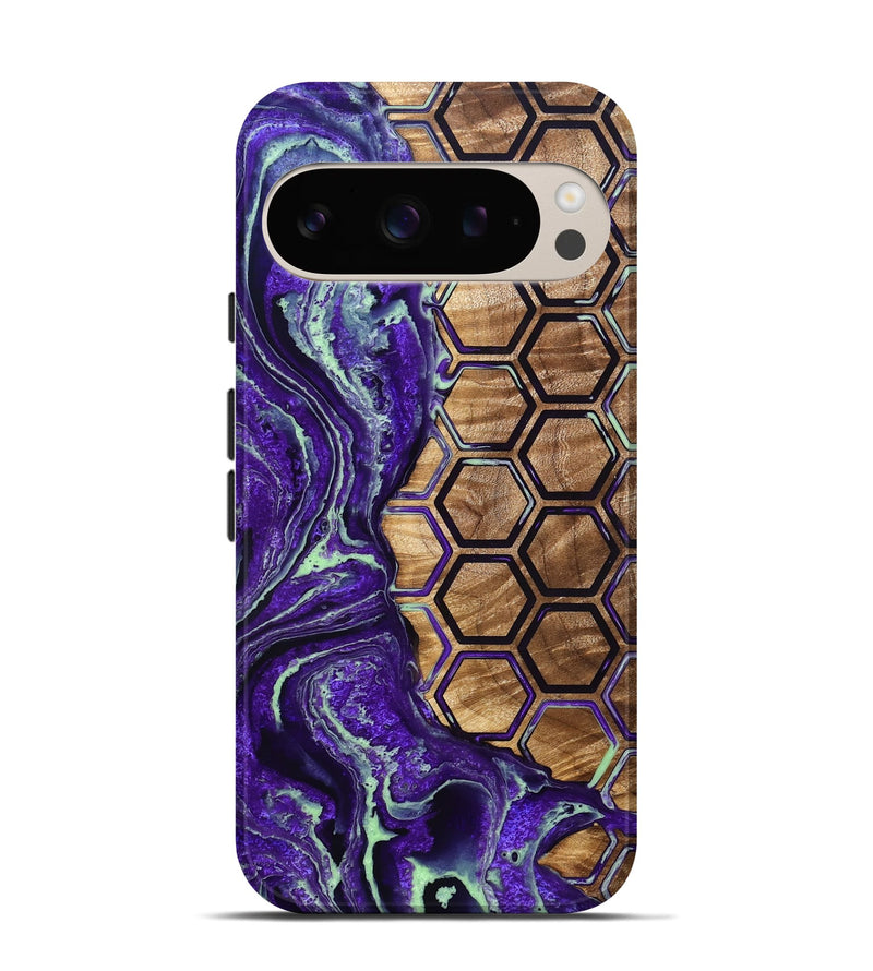 Pixel 9 Pro Wood Live Edge Phone Case - Brandyn (Pattern, 832049)