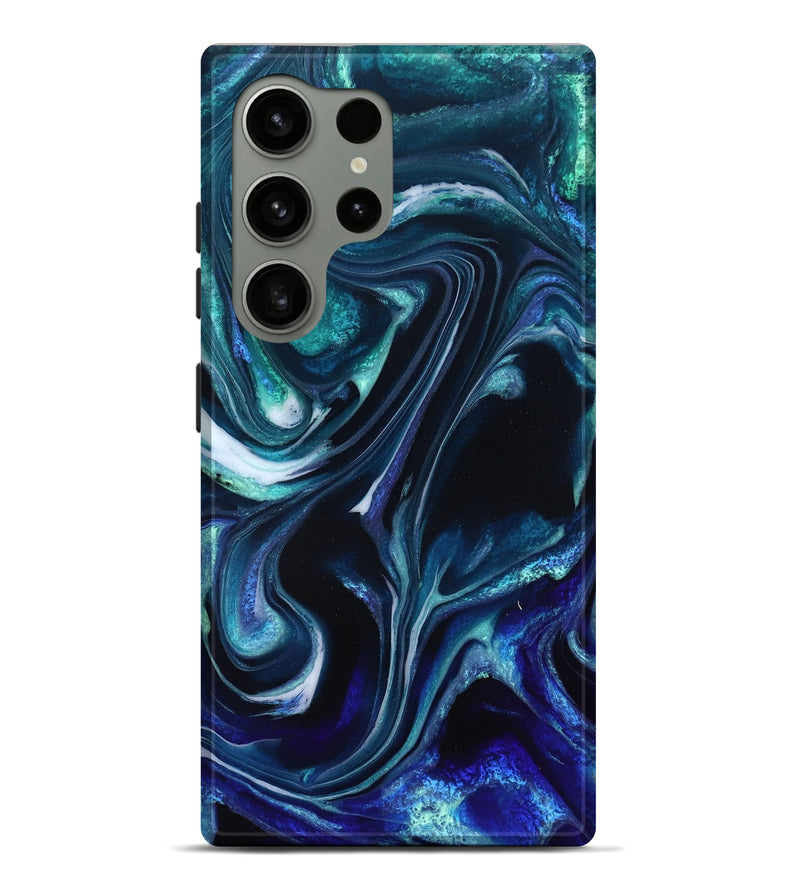 Galaxy S24 Ultra ResinArt Live Edge Phone Case - Miracle (Blue, 832052)