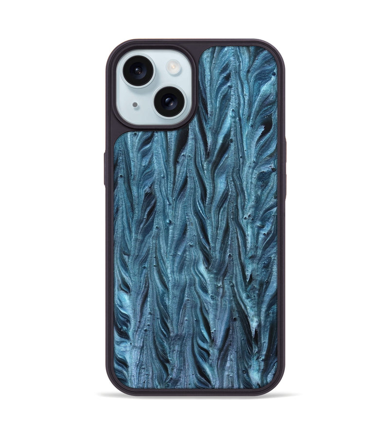 iPhone 15 ResinArt Phone Case - Jakari (Blue, 832063)