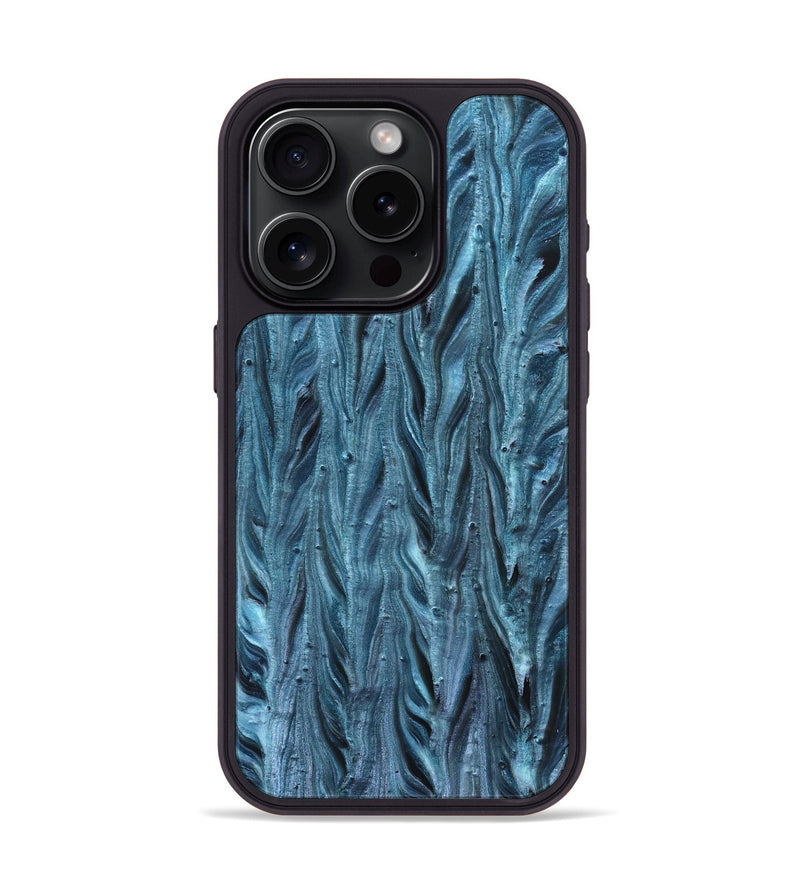 iPhone 15 Pro ResinArt Phone Case - Jakari (Blue, 832063)