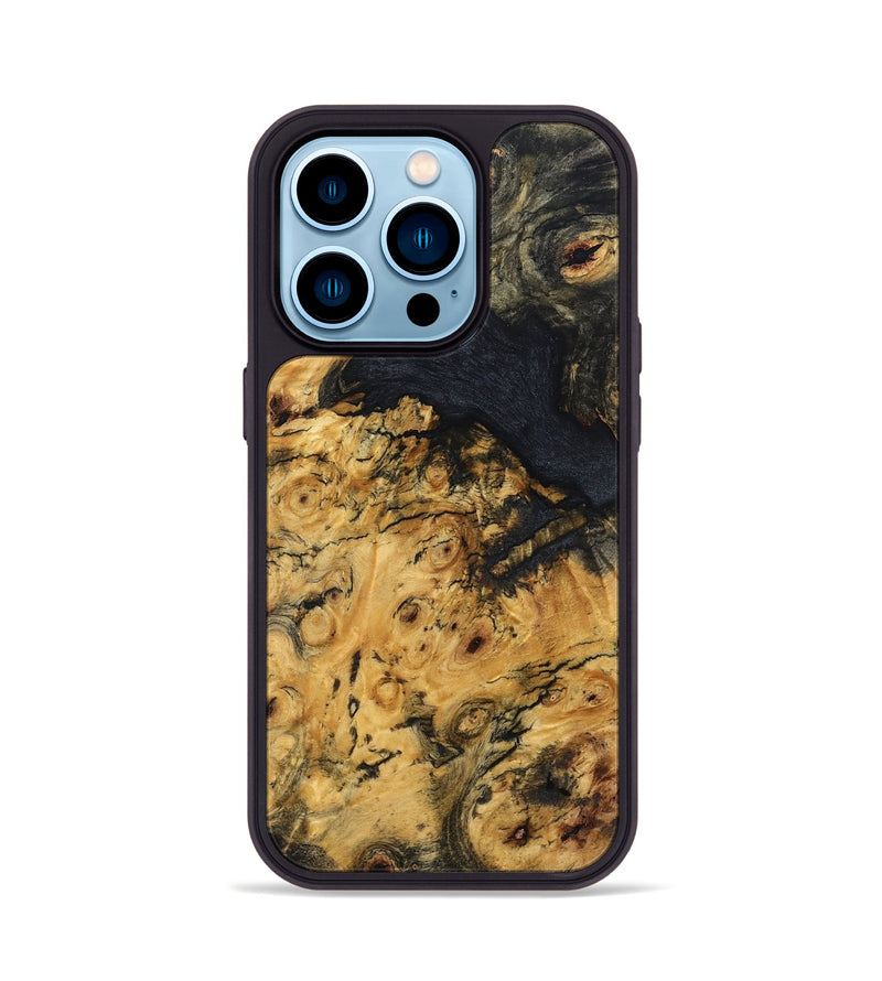 iPhone 14 Pro Wood Phone Case - Bobbye (Wood Burl, 832077)