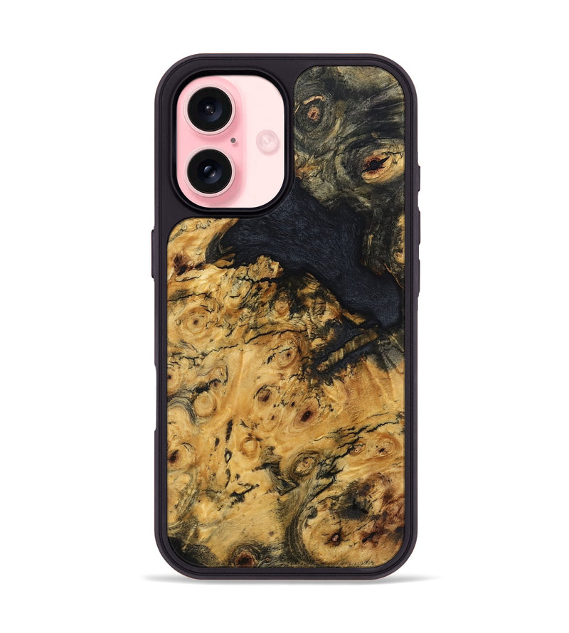 iPhone 16 Wood Phone Case - Bobbye (Wood Burl, 832077)