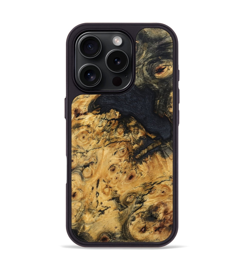 iPhone 16 Pro Wood Phone Case - Bobbye (Wood Burl, 832077)
