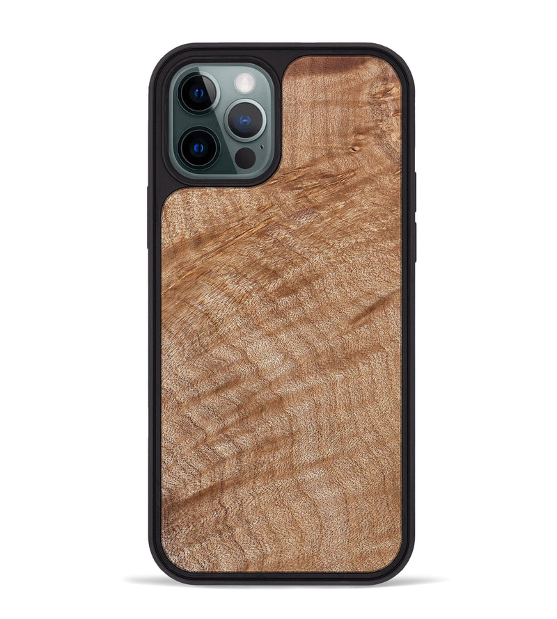 iPhone 12 Pro Max Wood Phone Case - Sid (Wood Burl, 832078)
