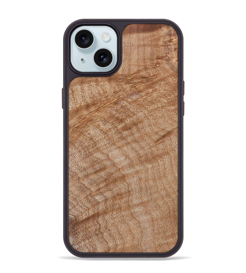 iPhone 15 Plus Wood Phone Case - Sid (Wood Burl, 832078)