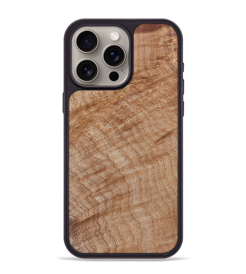 iPhone 15 Pro Max Wood Phone Case - Sid (Wood Burl, 832078)