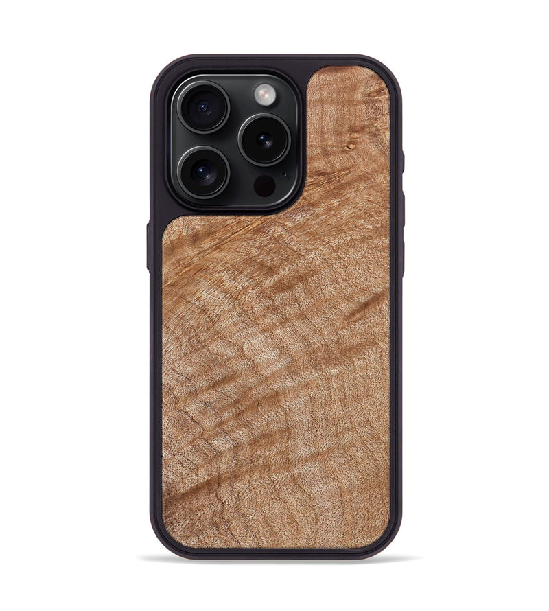 iPhone 15 Pro Wood Phone Case - Sid (Wood Burl, 832078)