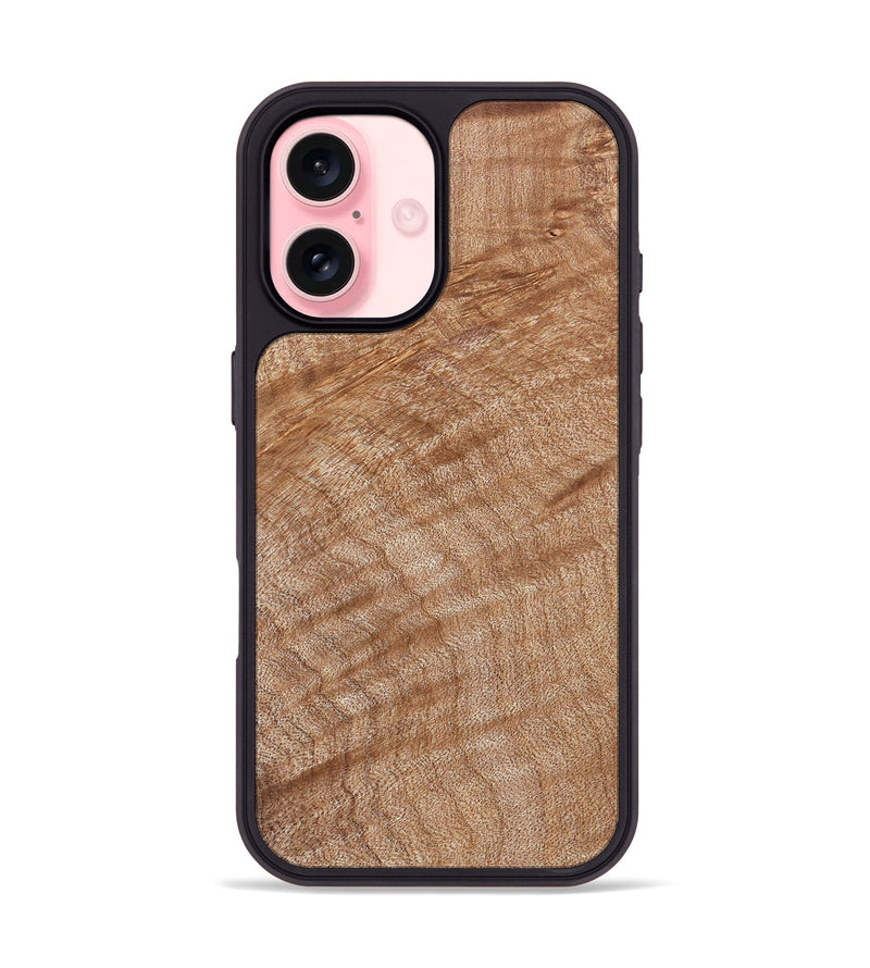 iPhone 16 Wood Phone Case - Sid (Wood Burl, 832078)