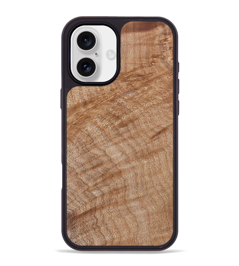 iPhone 16 Plus Wood Phone Case - Sid (Wood Burl, 832078)