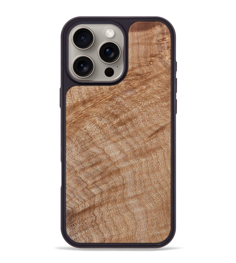 iPhone 16 Pro Max Wood Phone Case - Sid (Wood Burl, 832078)