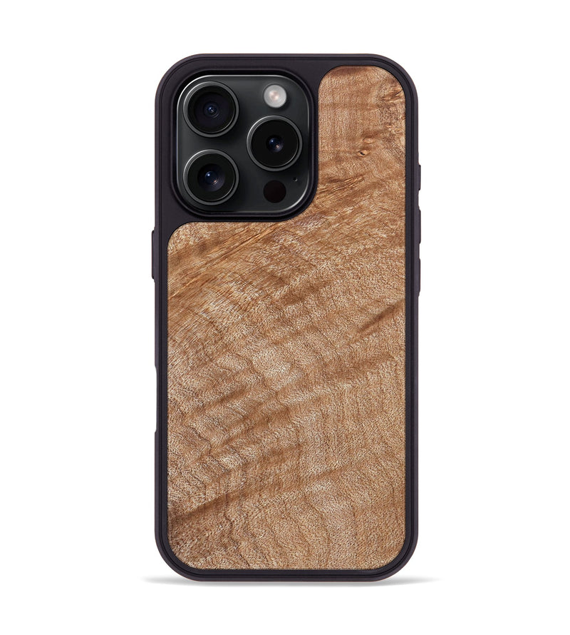 iPhone 16 Pro Wood Phone Case - Sid (Wood Burl, 832078)