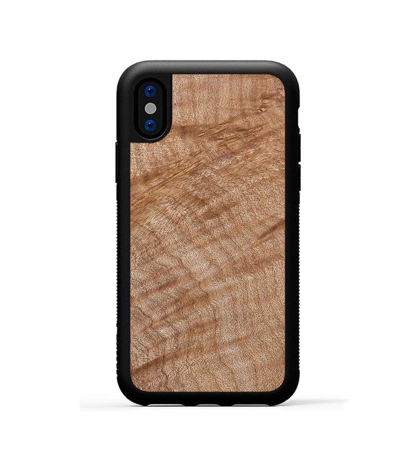 iPhone Xs Wood Phone Case - Sid (Wood Burl, 832078)
