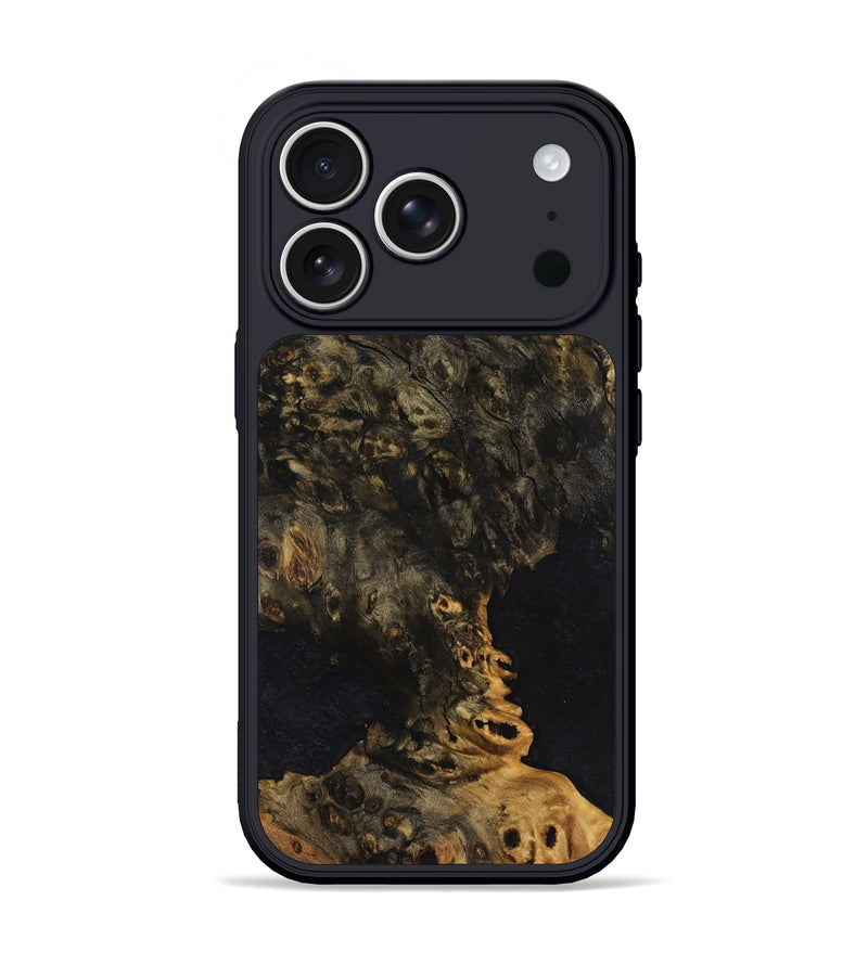 iPhone 17 Pro Wood Phone Case - Asha (Wood Burl, 832079)