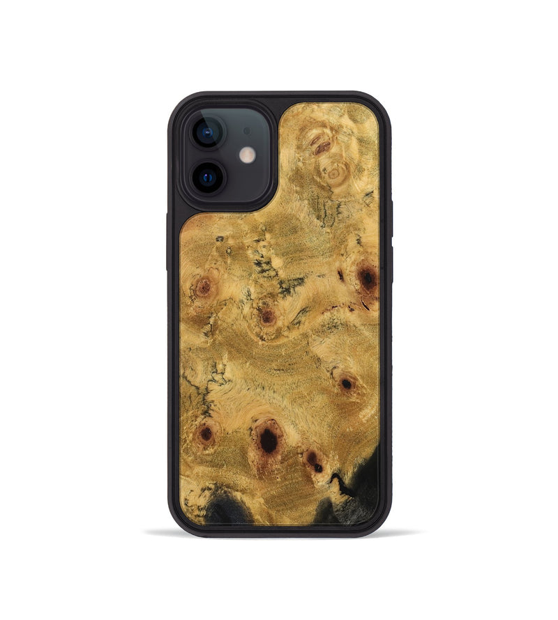 iPhone 12 mini Wood Phone Case - Queenie (Wood Burl, 832080)