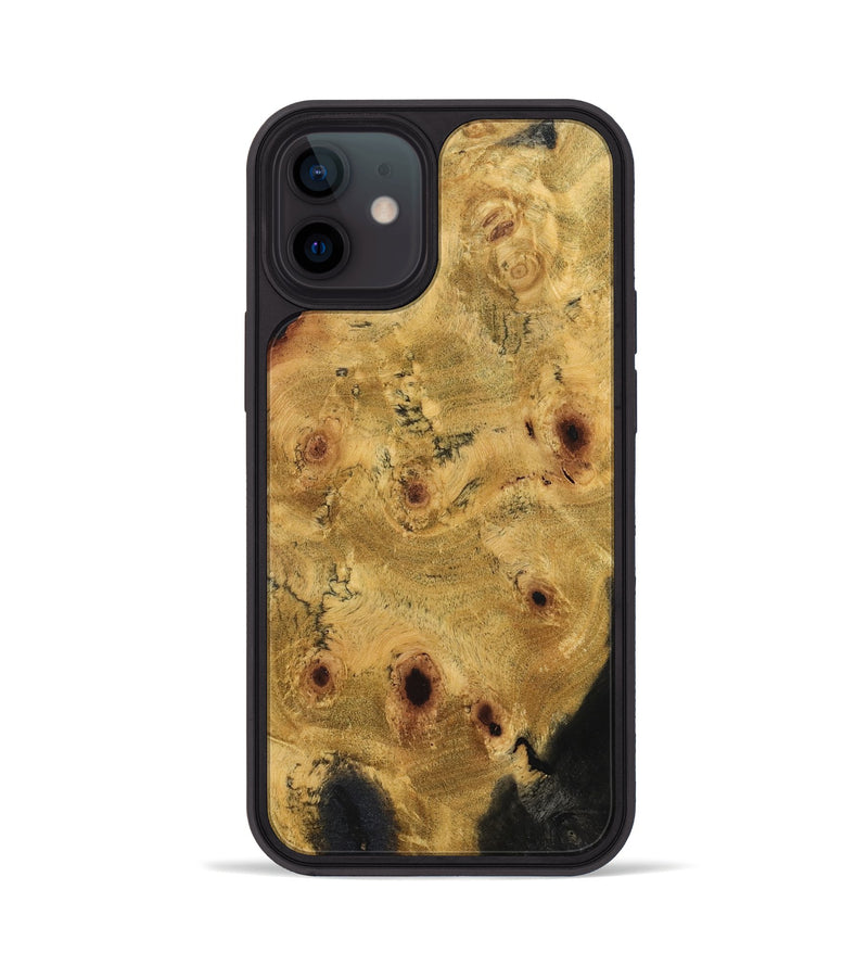 iPhone 12 Wood Phone Case - Queenie (Wood Burl, 832080)