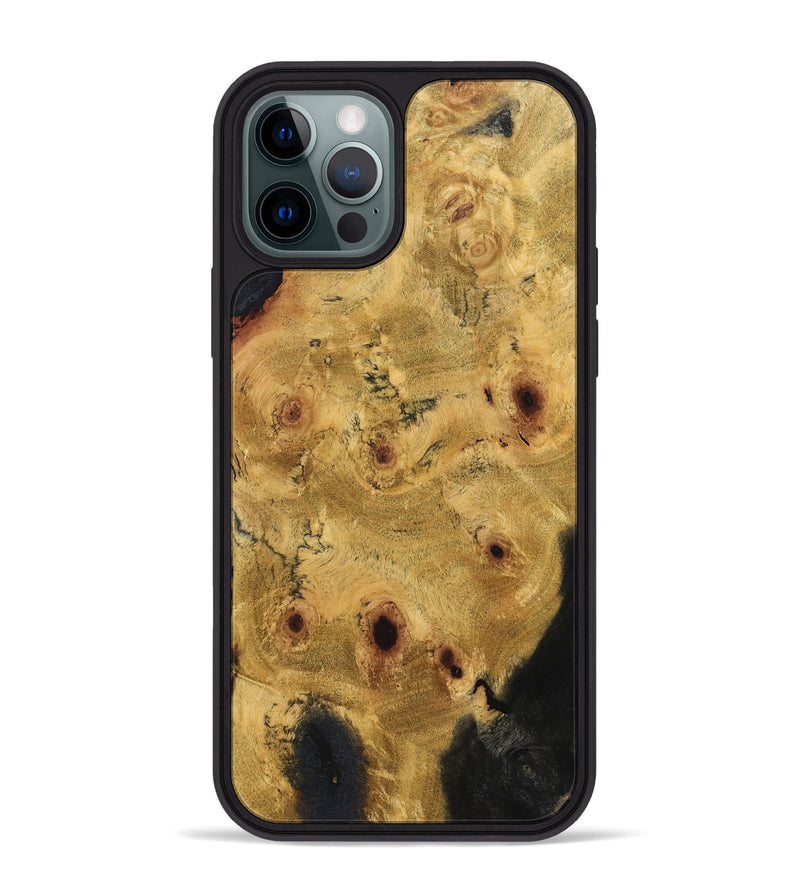 iPhone 12 Pro Max Wood Phone Case - Queenie (Wood Burl, 832080)