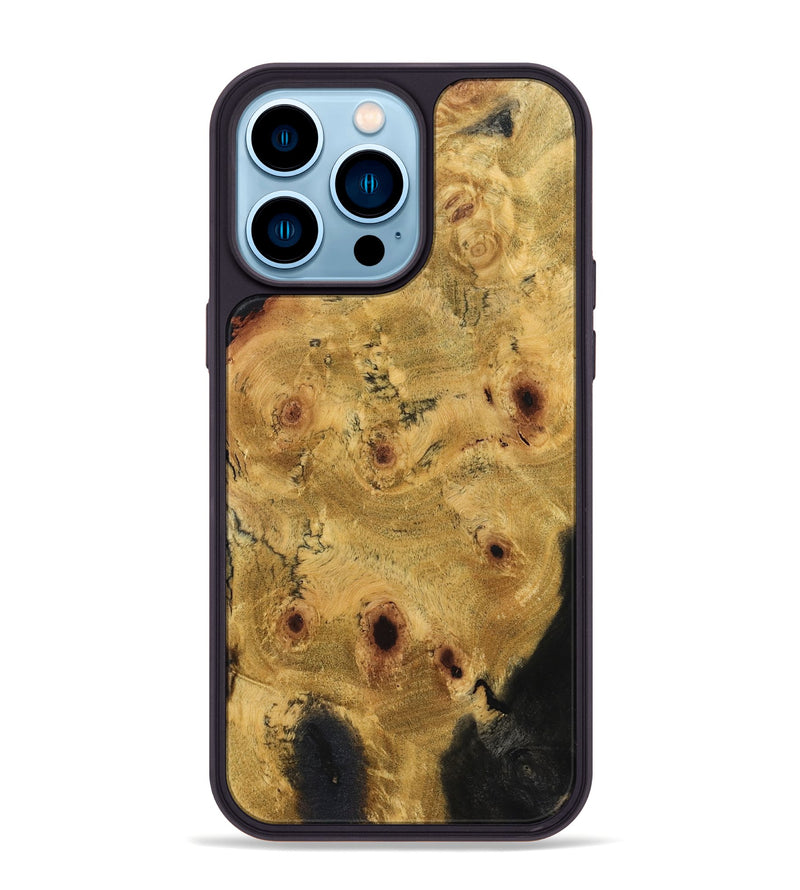 iPhone 14 Pro Max Wood Phone Case - Queenie (Wood Burl, 832080)