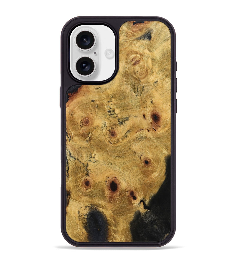 iPhone 16 Plus Wood Phone Case - Queenie (Wood Burl, 832080)