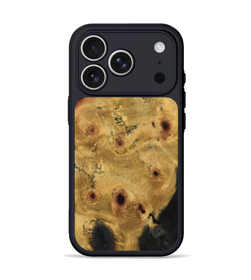 iPhone 17 Pro Wood Phone Case - Queenie (Wood Burl, 832080)