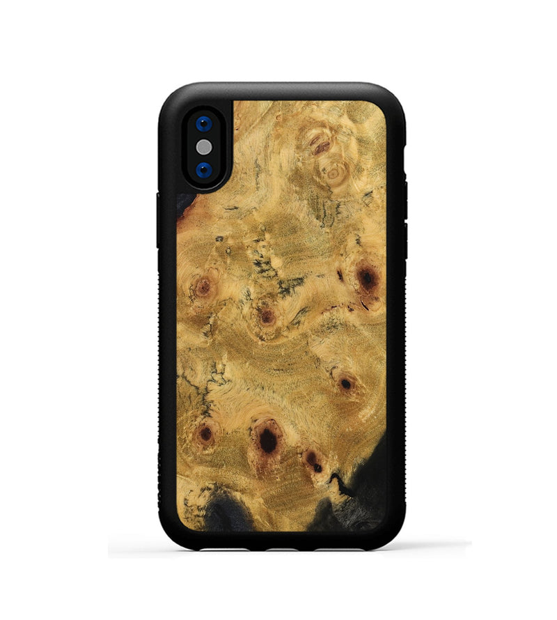 iPhone Xs Wood Phone Case - Queenie (Wood Burl, 832080)