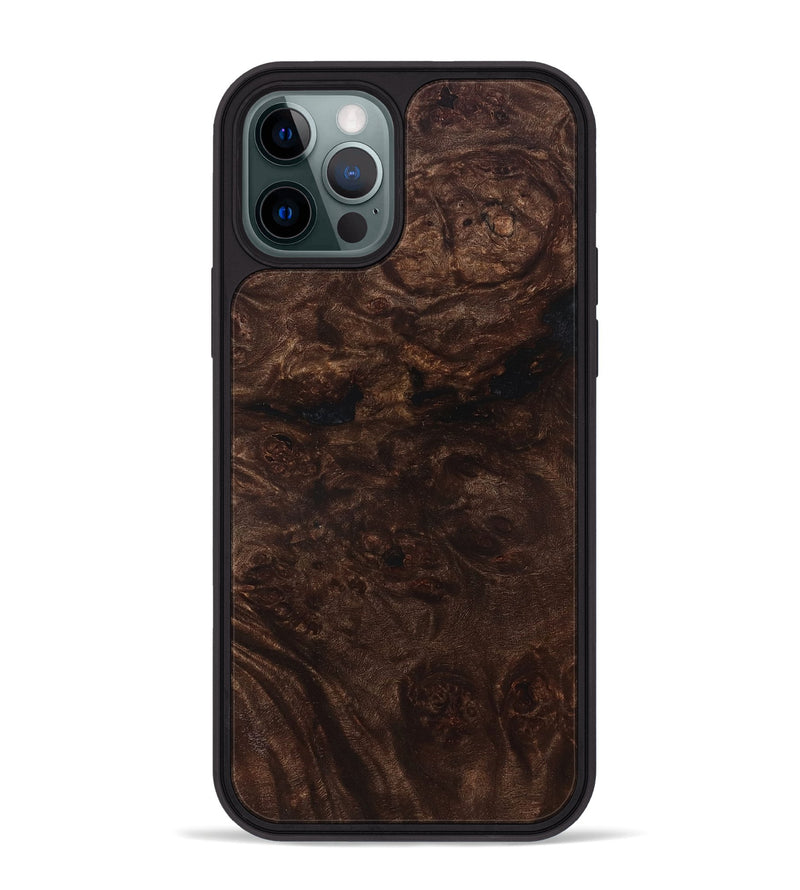 iPhone 12 Pro Max Wood Phone Case - Karon (Wood Burl, 832083)