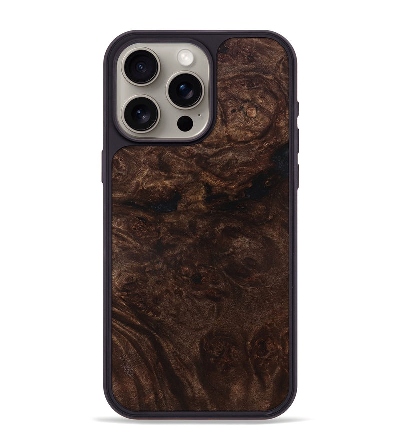 iPhone 15 Pro Max Wood Phone Case - Karon (Wood Burl, 832083)
