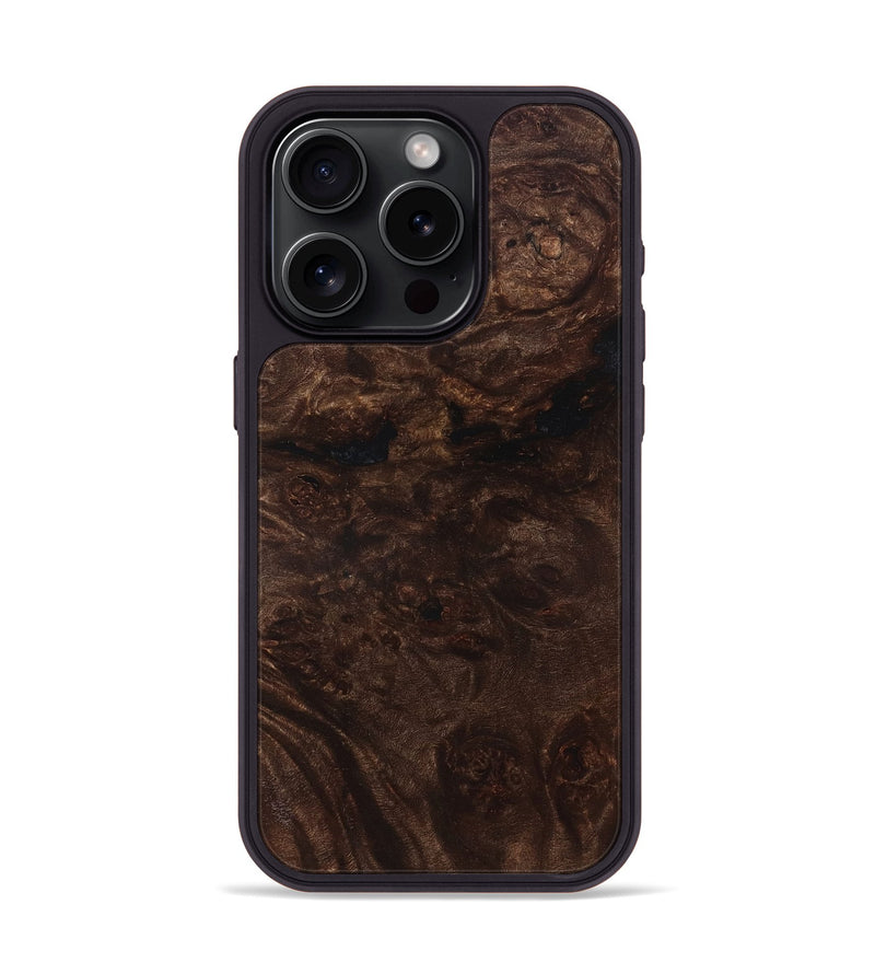 iPhone 15 Pro Wood Phone Case - Karon (Wood Burl, 832083)