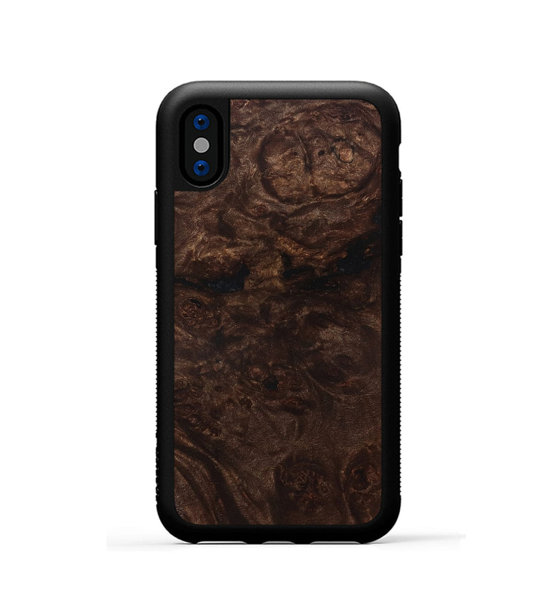 iPhone Xs Wood Phone Case - Karon (Wood Burl, 832083)