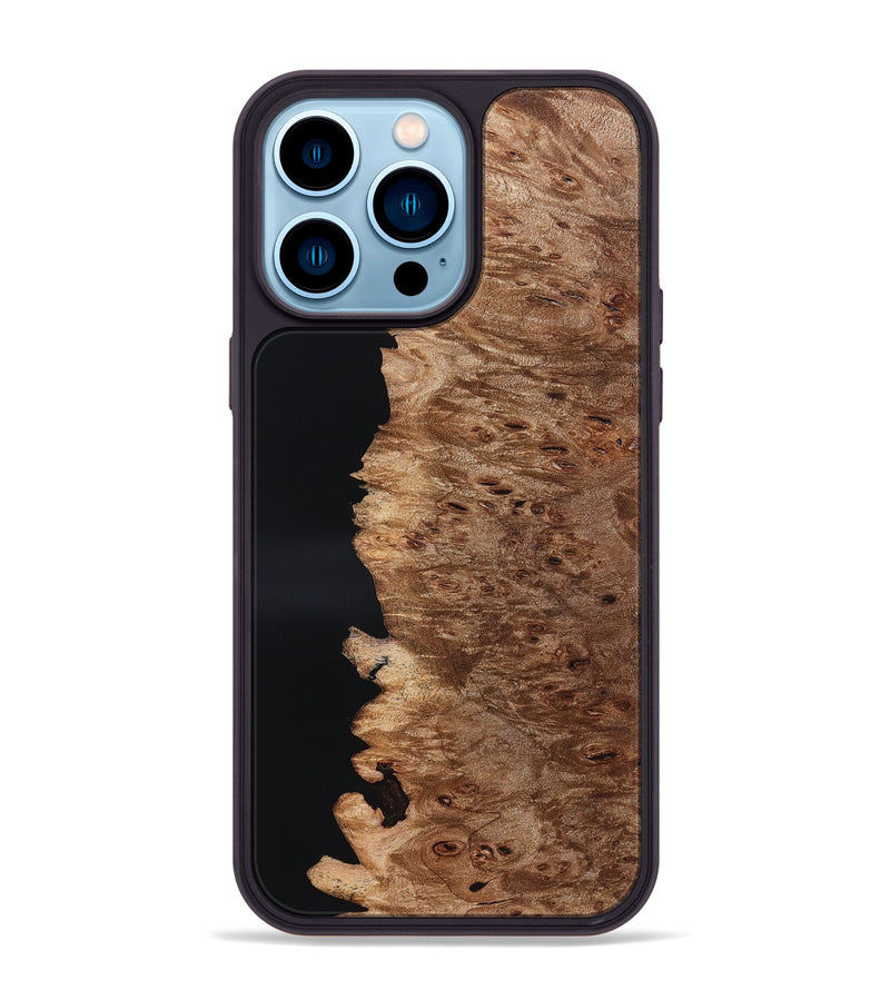 iPhone 14 Pro Max Wood Phone Case - Buford (Wood Burl, 832088)