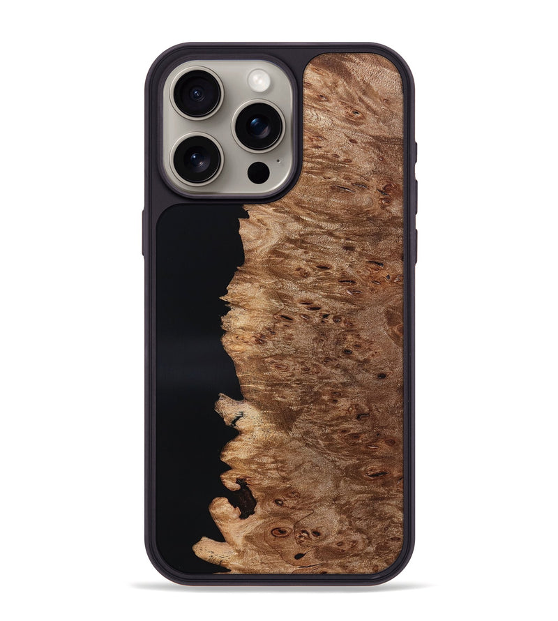 iPhone 15 Pro Max Wood Phone Case - Buford (Wood Burl, 832088)