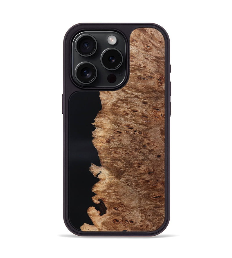 iPhone 15 Pro Wood Phone Case - Buford (Wood Burl, 832088)