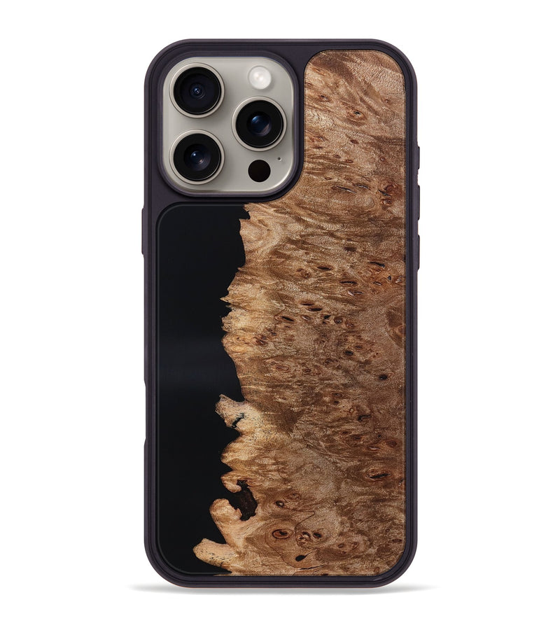 iPhone 16 Pro Max Wood Phone Case - Buford (Wood Burl, 832088)